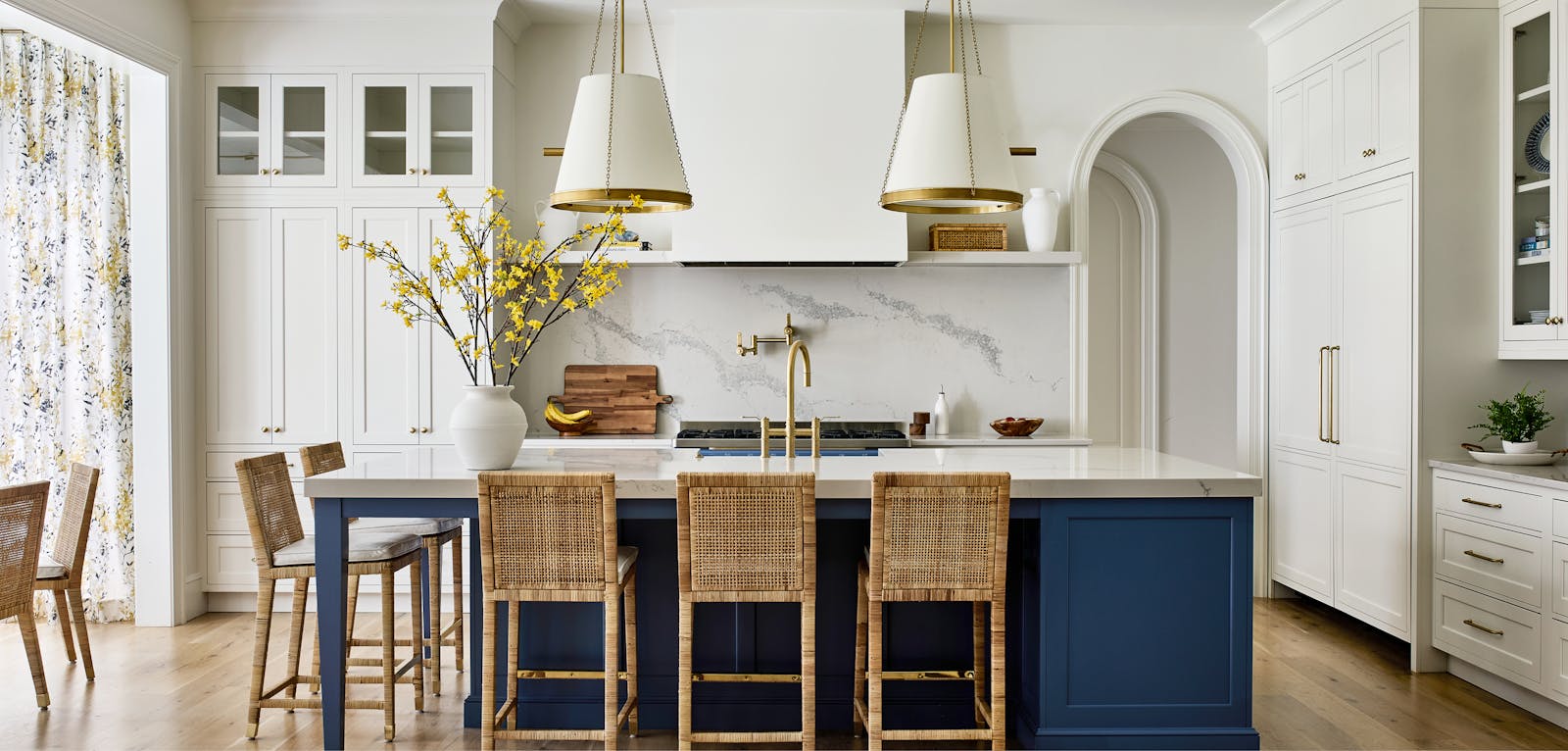 Transitional Tudor Inspired Home 7