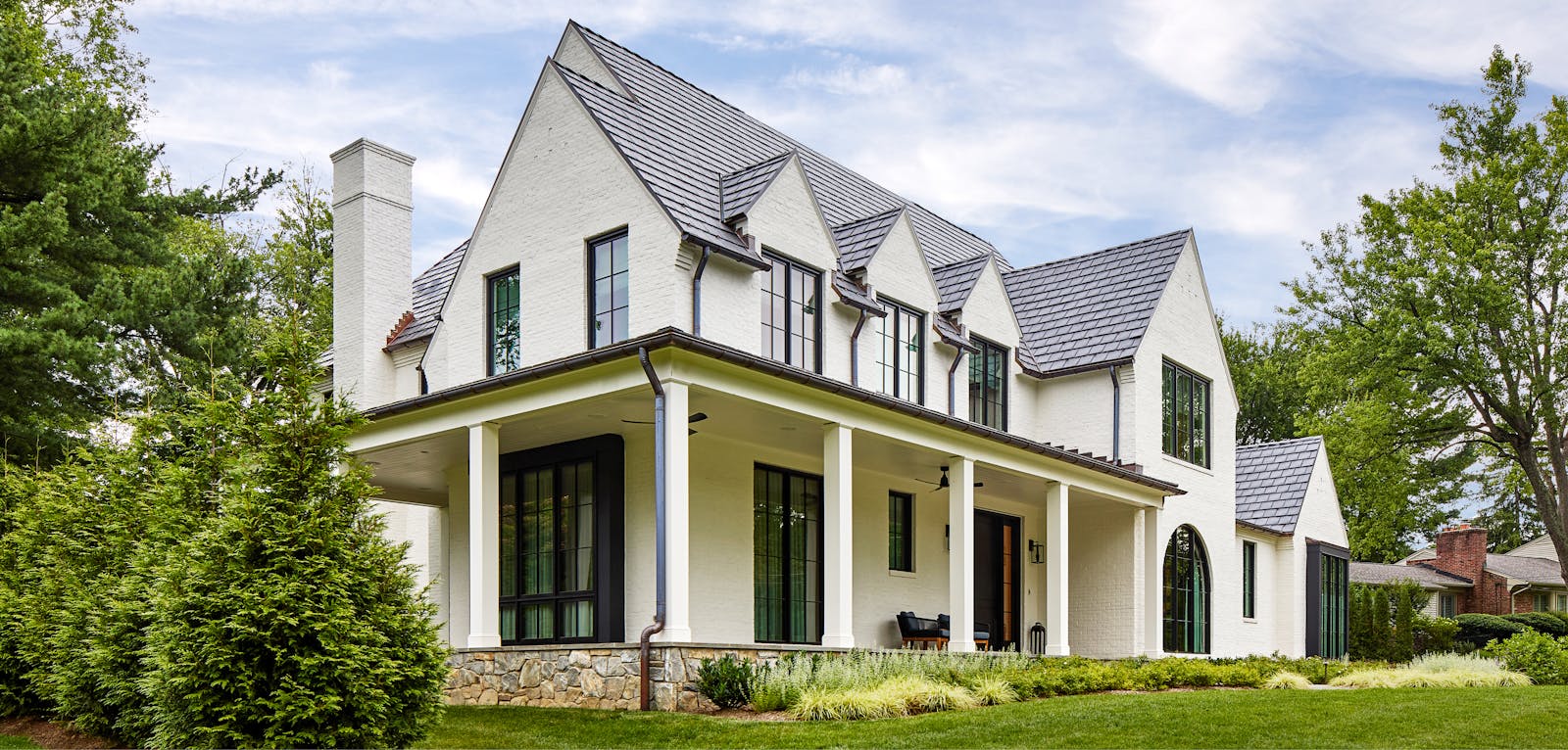 Transitional Tudor Inspired Home 2