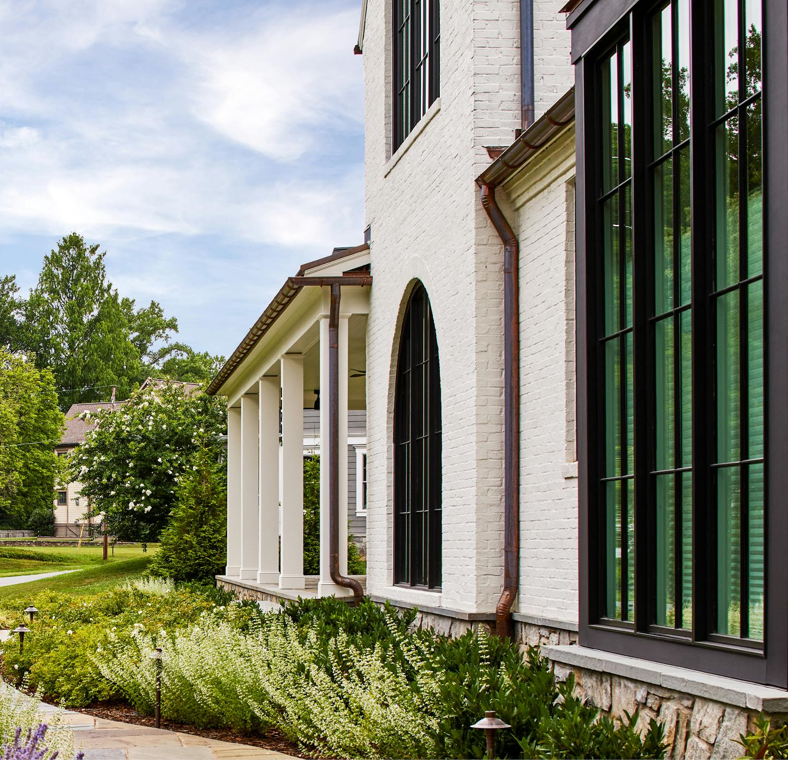 Transitional Tudor Inspired Home 3