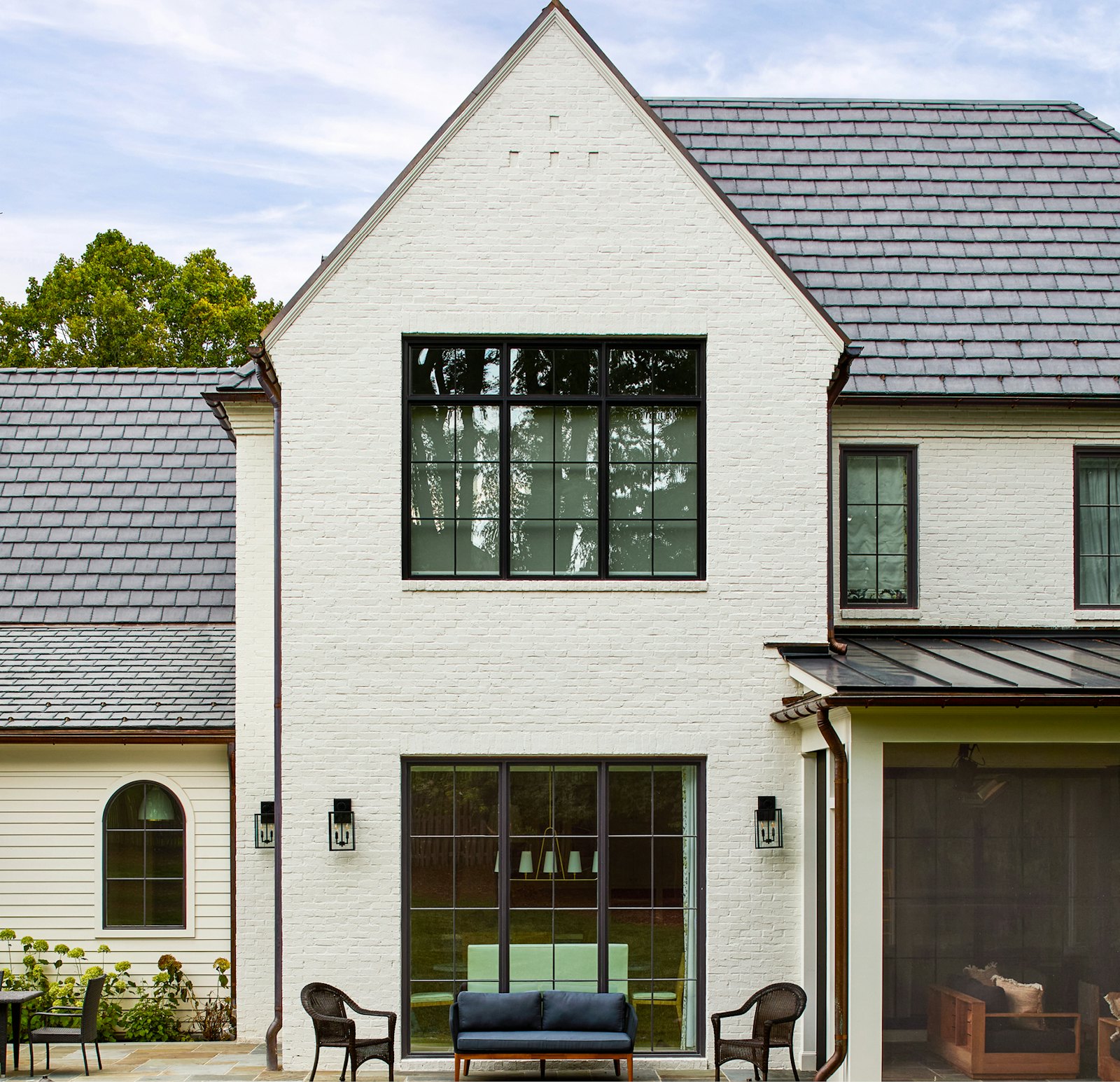 Transitional Tudor Inspired Home 4