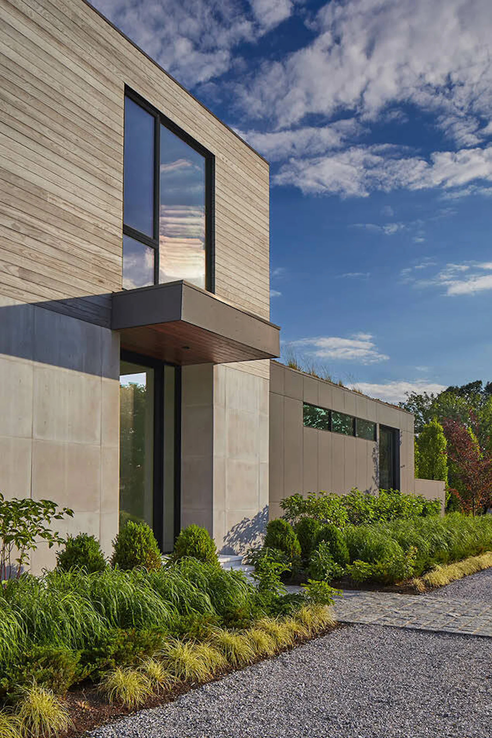 The building is designed to provide beautiful natural views. 