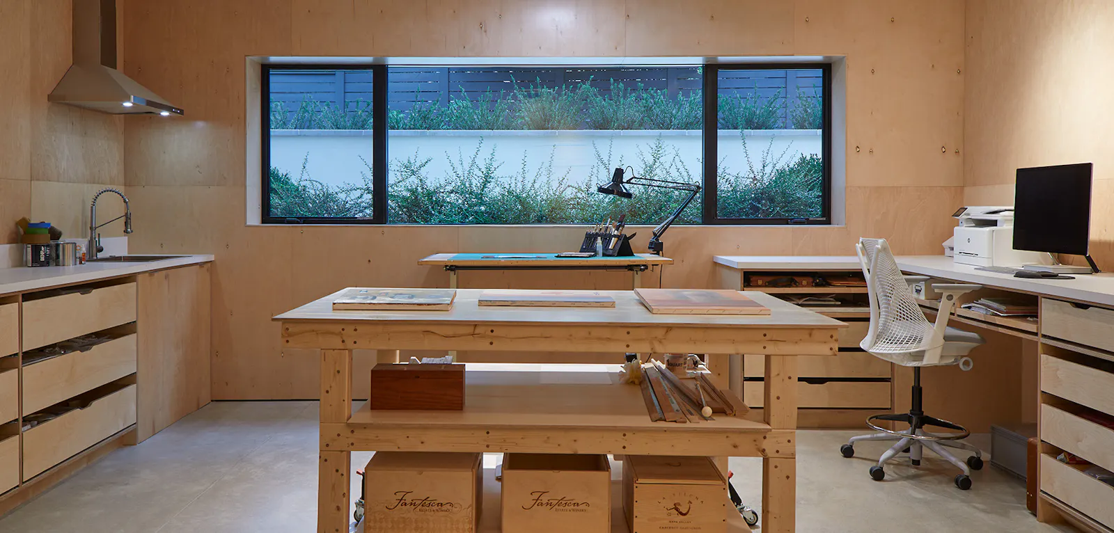 A dedicated artist studio 