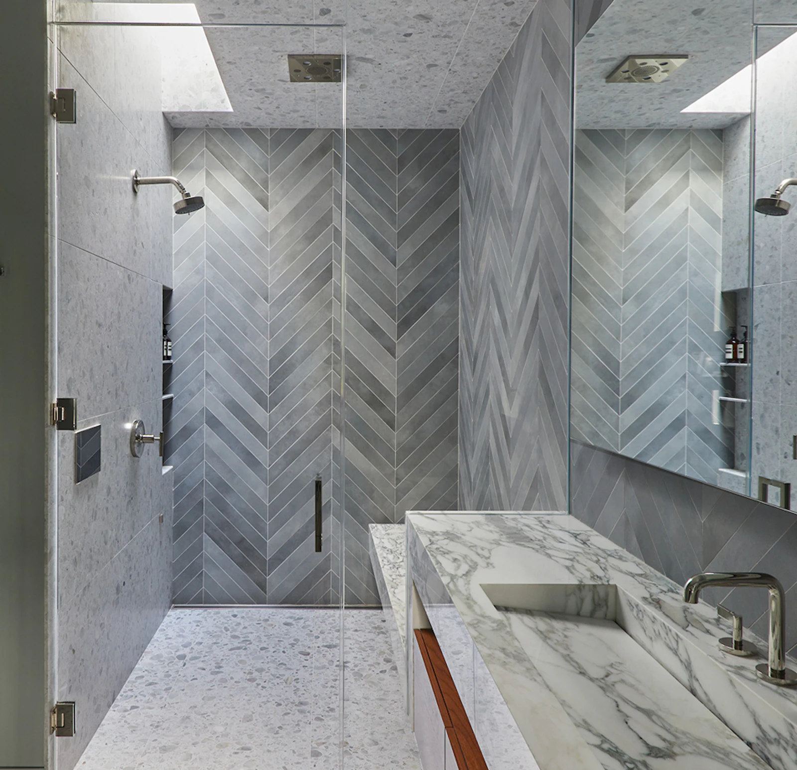 Natural stone bathrooms
